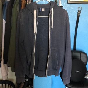 Dark blue zip up hoodie (Donated)